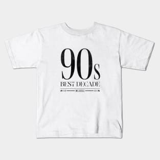 90s Nostalgia: Best Decade Kids T-Shirt